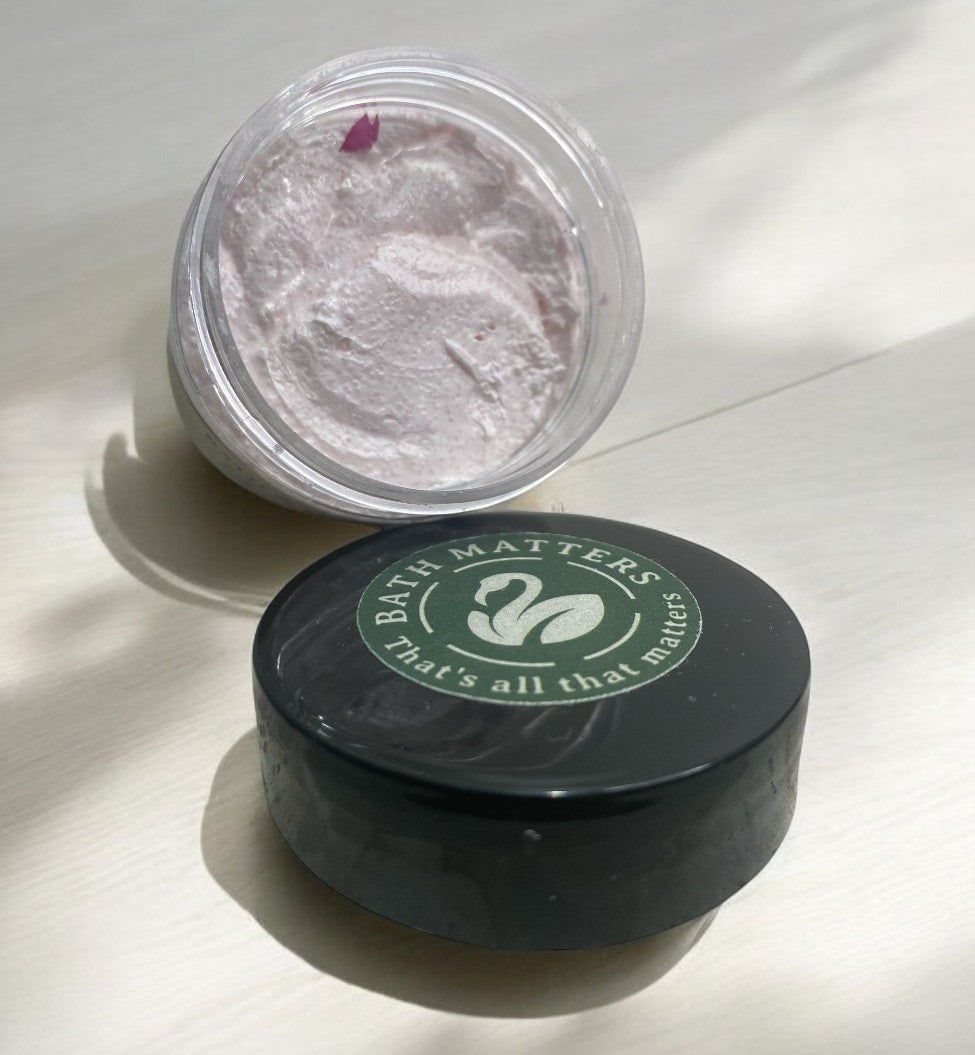 Rose & May Chang Foaming Whipped Sugar Scrub